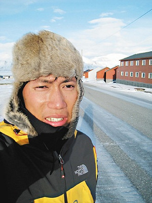 南極超馬  陳彥博勇奪第二