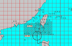 2:30發佈蓮花颱風陸警 高市屏縣正常上班上課