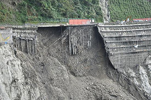 蘇花路基流失中斷  年底單線雙向通車