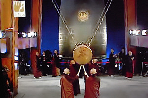 法鼓鐘聲108響　除夕夜替眾生祈福