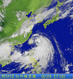 輕颱米雷接近  全台嚴防豪雨