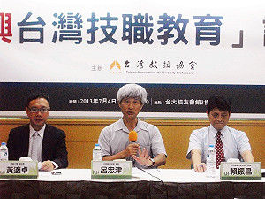 台教會提建言  教部願爭取200億技職預算