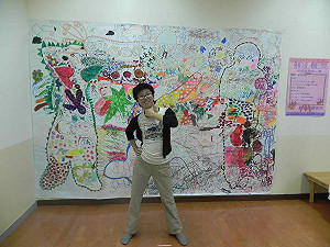 自閉兒彩繪人生  獲總統教育獎