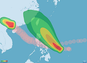 麥德姆增強為中颱 下週恐將影響台灣