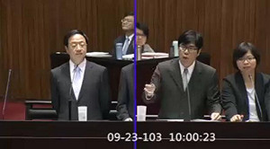 江揆稱正義油目前可吃 綠委批江應下架道歉