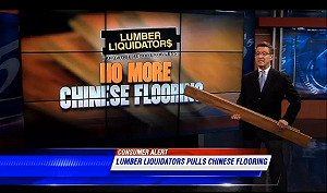 中國木地板傳甲醛過量  美國公司停售