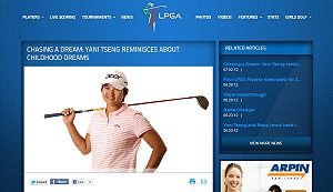 13歲少女逐夢 雅妮情繫美國公開賽