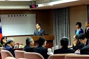 歐晉德親見馬英九請辭  但沒通知葉匡時