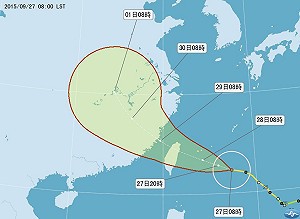 杜鵑逼近 北北基桃宜28日停班停課