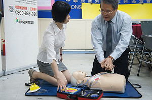 消基會盼增設AED裝置 搶救生命