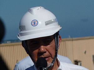 馬英九視察核三廠  碰上南投遭強震襲擊