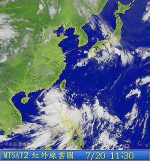 熱低壓影響東部降雨  週末將成颱