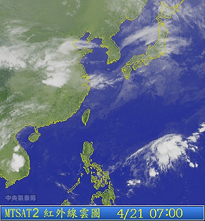 穀雨時節  鋒面影響本週各地短暫陣雨