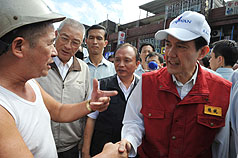 總統承諾：蘇澳救助 比照莫拉克