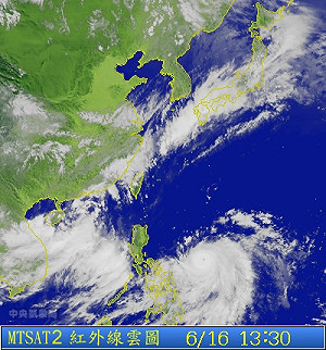 中颱「谷超」北轉  小心豪雨再襲