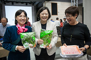 蔡英文：食安問題不是開會就能解決