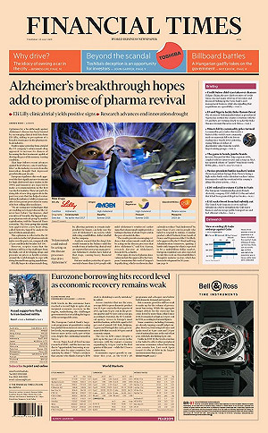 《日經新聞》以1600億日圓買下《金融時報》