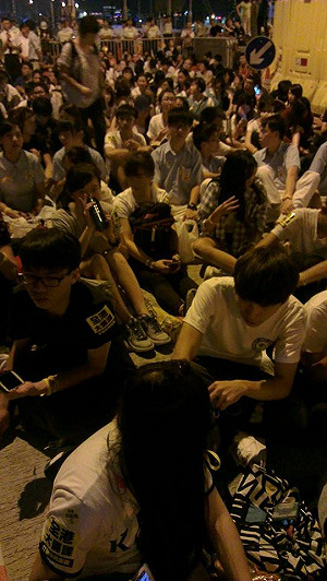 香港基督教界以行動和信仰支持示威運動