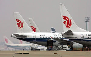 中國禁止航空業參與歐盟碳排放計畫