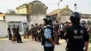 中國廣東抗議核電廠  2千警鎮壓連小孩也打