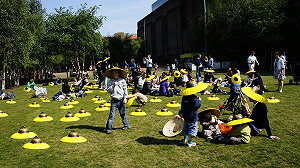 艾未未被捕  台灣藝術家在倫敦聲援