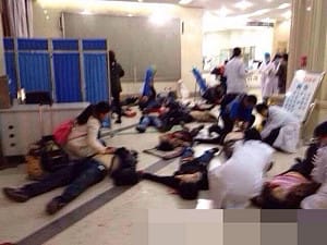 昆明車站驚傳砍人事件 29死百餘傷