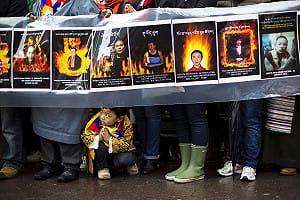 藏人發起活動  促國際施壓中國