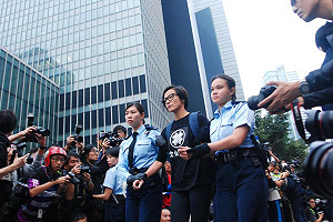 佔中強制清場  何韻詩、黎智英遭逮捕