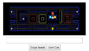 小精靈電玩誕生30年  google首頁同步玩