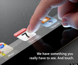 iPad3來了？蘋果宣布3月7日新品發表