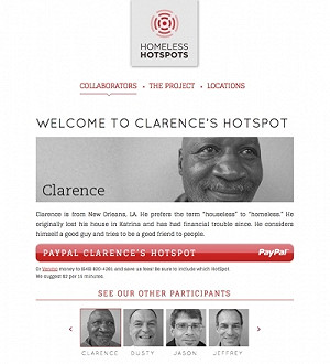 街友淪4G熱點  英廣告公司創意挨轟