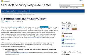 中國駭客利用IE新漏洞發動網路攻擊