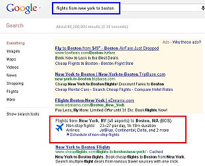 Google航班搜尋服務  衝擊線上旅遊業
