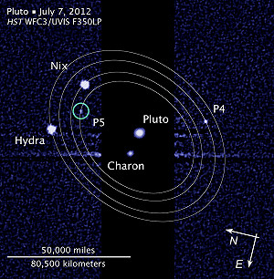 冥王星之月命名決定！  瓦肯落選