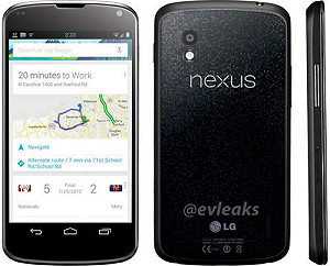 傳LG Nexus 4將在Google大會現身