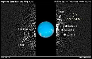 哈伯望遠鏡發現：海王星第14顆衛星