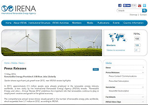 再生能源提供全球650萬工作機會