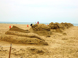 快沒沙可雕了  民團籲守護福隆沙灘