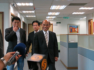 蘇貞昌：打破電業壟斷  讓綠能得進入