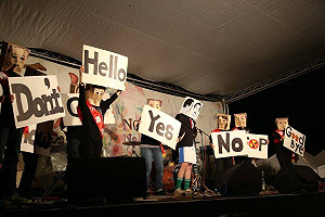 反核行動劇扮馬英九諷：我不是人，我擁核