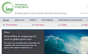 IEA：2016再生能源發電將達核電2倍