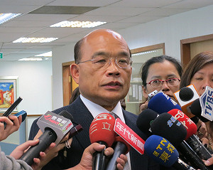 藍公投題目  蘇貞昌：巧立名目 違背民意