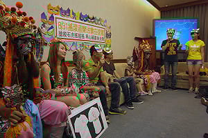 守護後龍石虎  31日音樂法會登場