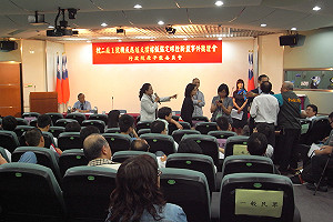 核二螺栓聽證會 綠委杯葛迫散會