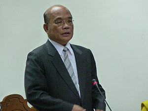 蘇貞昌：核四不用公投 馬應立刻下令停工