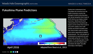 福島輻射廢水已達加西岸  4月抵美