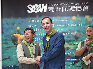 請益環團 朱：主張非核家園但一定漲電價