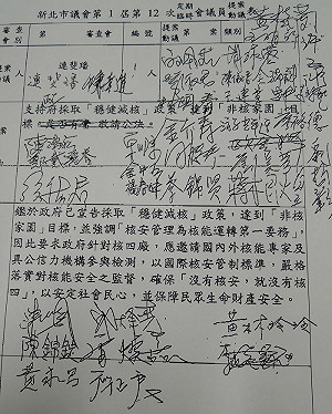 新北藍黨團提「穩定減核」  反制停建核四