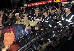 蔡丁貴返立院外  陳威仁籲理性表達訴求