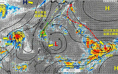 又要變天了!下午「東北季風」再度增強 迎風面4區慎防大雨